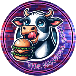 Hangry Cow logo.